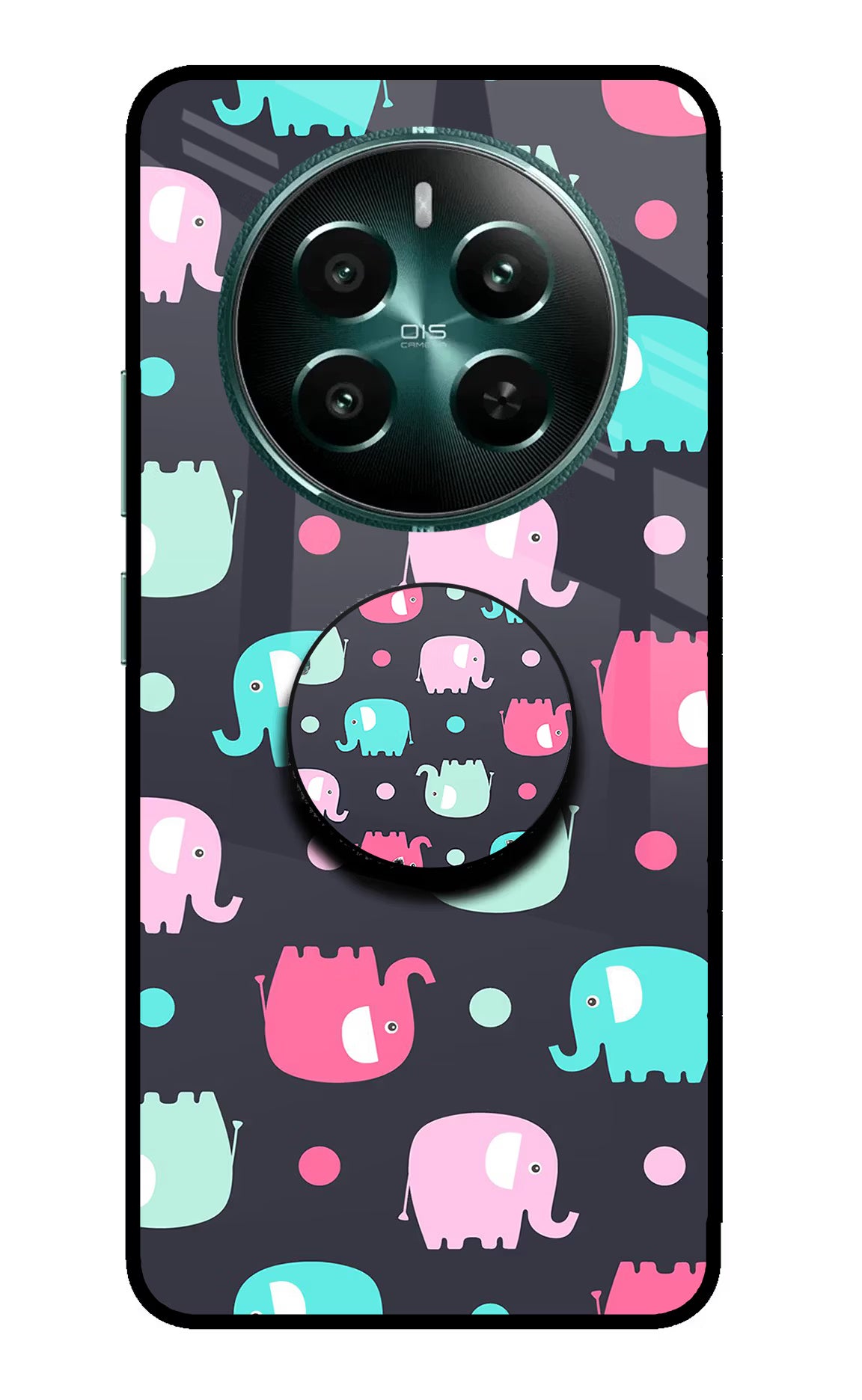 Baby Elephants Realme 12+ 5G Pop Case by Casekaro