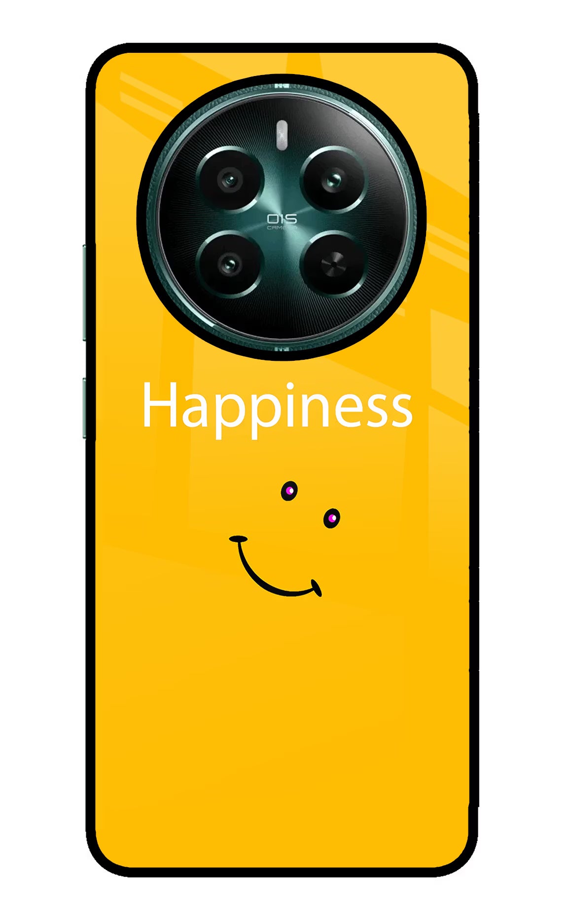 Happiness With Smiley Realme P1 5G Glass Case Back Cover by Casekaro