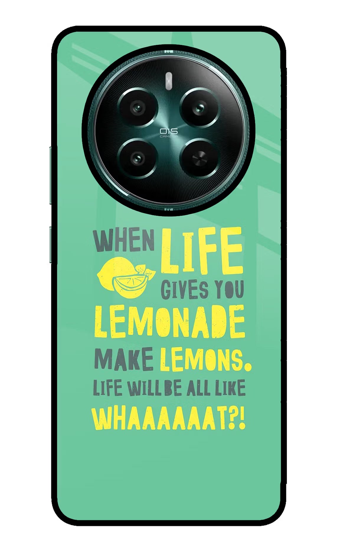 Quote Realme P1 5G Glass Case Back Cover by Casekaro