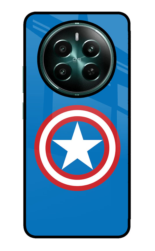 Captain America Logo Realme P1 5G Glass Case