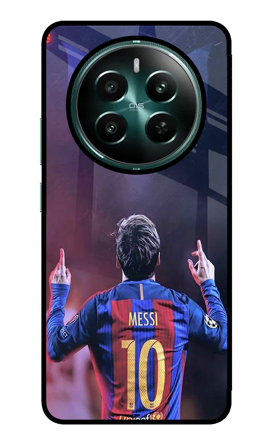 Messi Realme P1 5G Glass Case Back Cover by Casekaro
