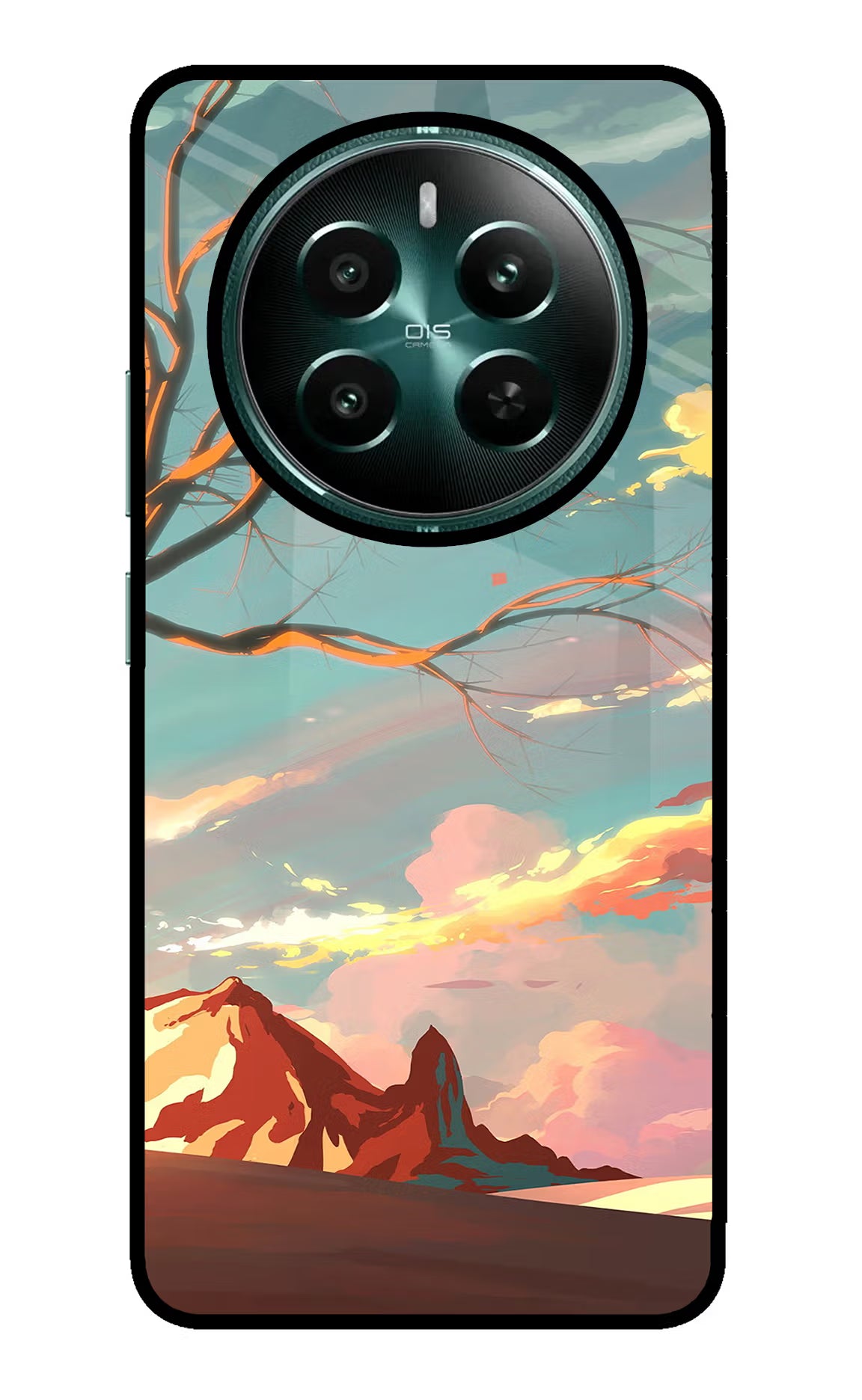 Scenery Realme P1 5G Glass Case Back Cover by Casekaro