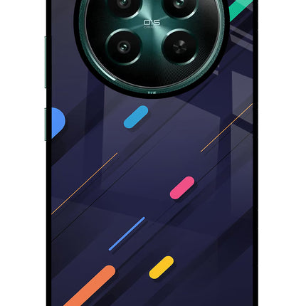 Abstract Design Realme P1 5G Glass Case