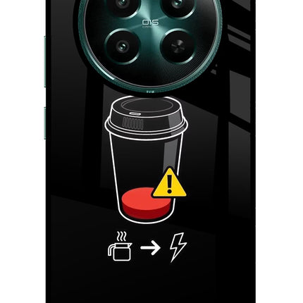Coffee Realme P1 5G Glass Case