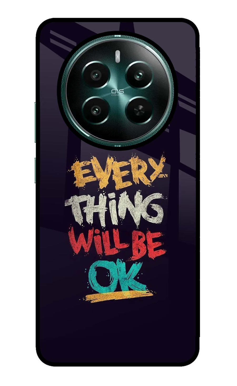 Everything Will Be Ok Realme P1 5G Back Cover, Metal case
