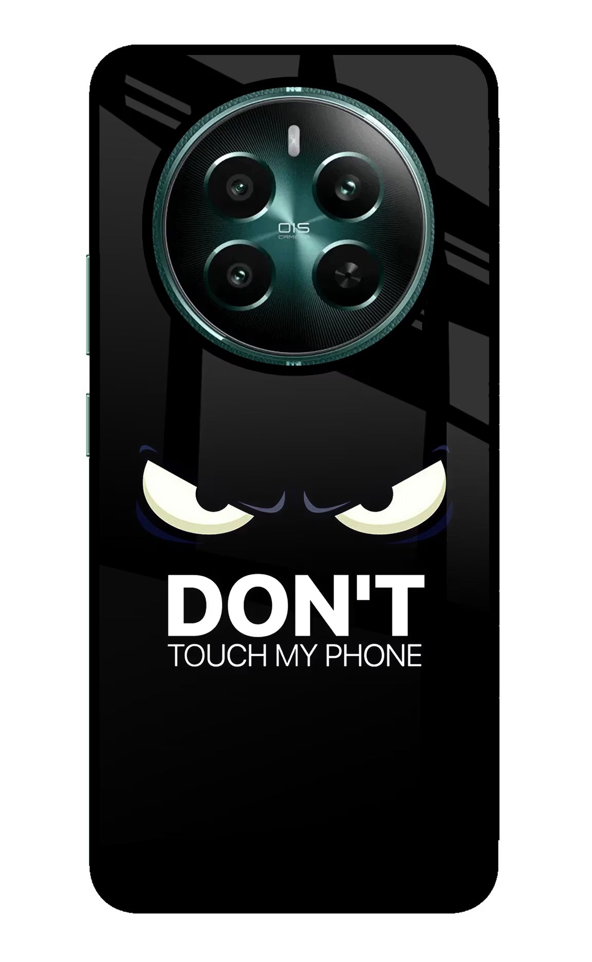 Don'T Touch My Phone Realme P1 5G Glass Case Back Cover by Casekaro