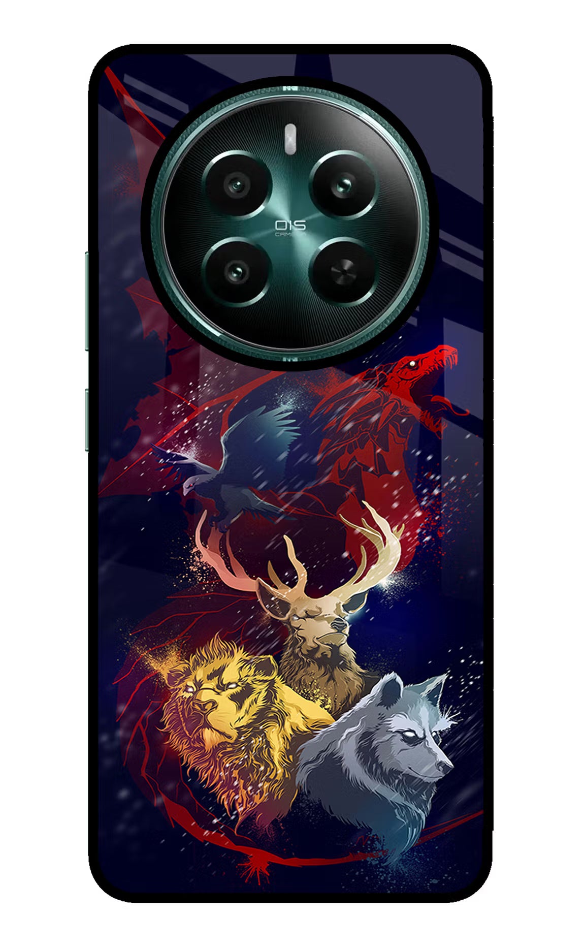 Game Of Thrones Realme P1 5G Glass Case Back Cover by Casekaro