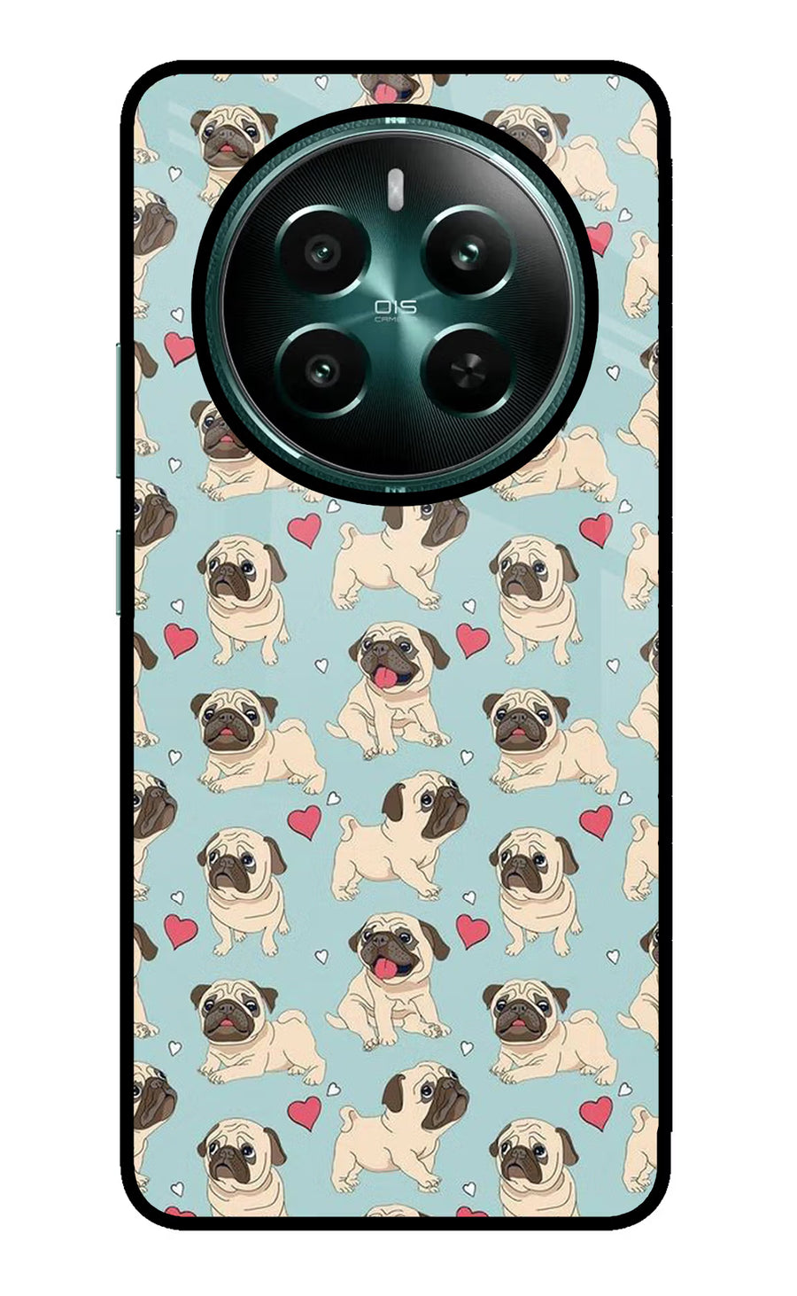 Pug Dog Realme P1 5G Back Cover, Metal case