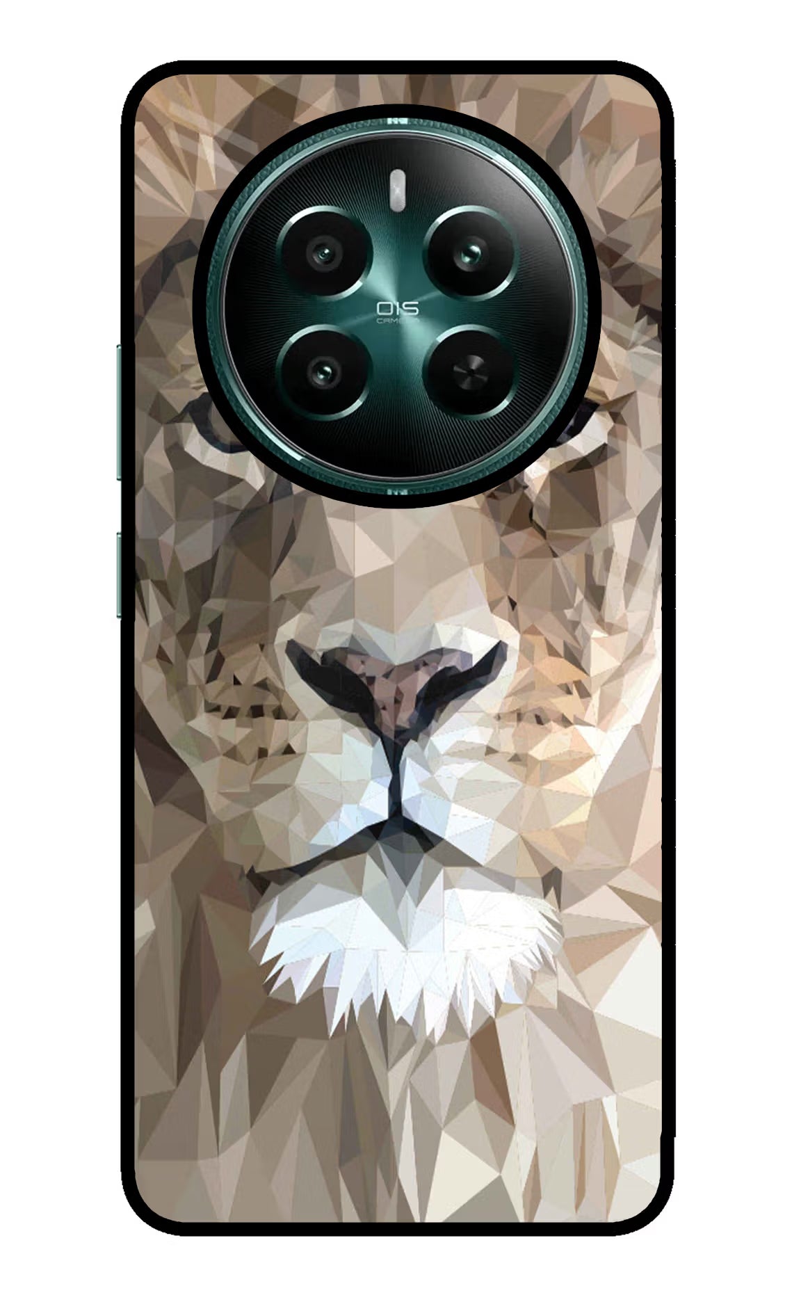 Lion Art Realme P1 5G Glass Case Back Cover by Casekaro