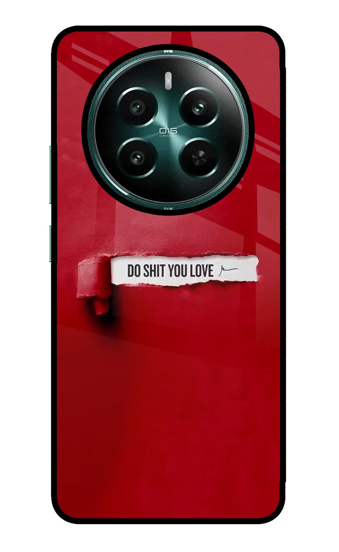 Do Shit You Love Realme P1 5G Glass Case Back Cover by Casekaro