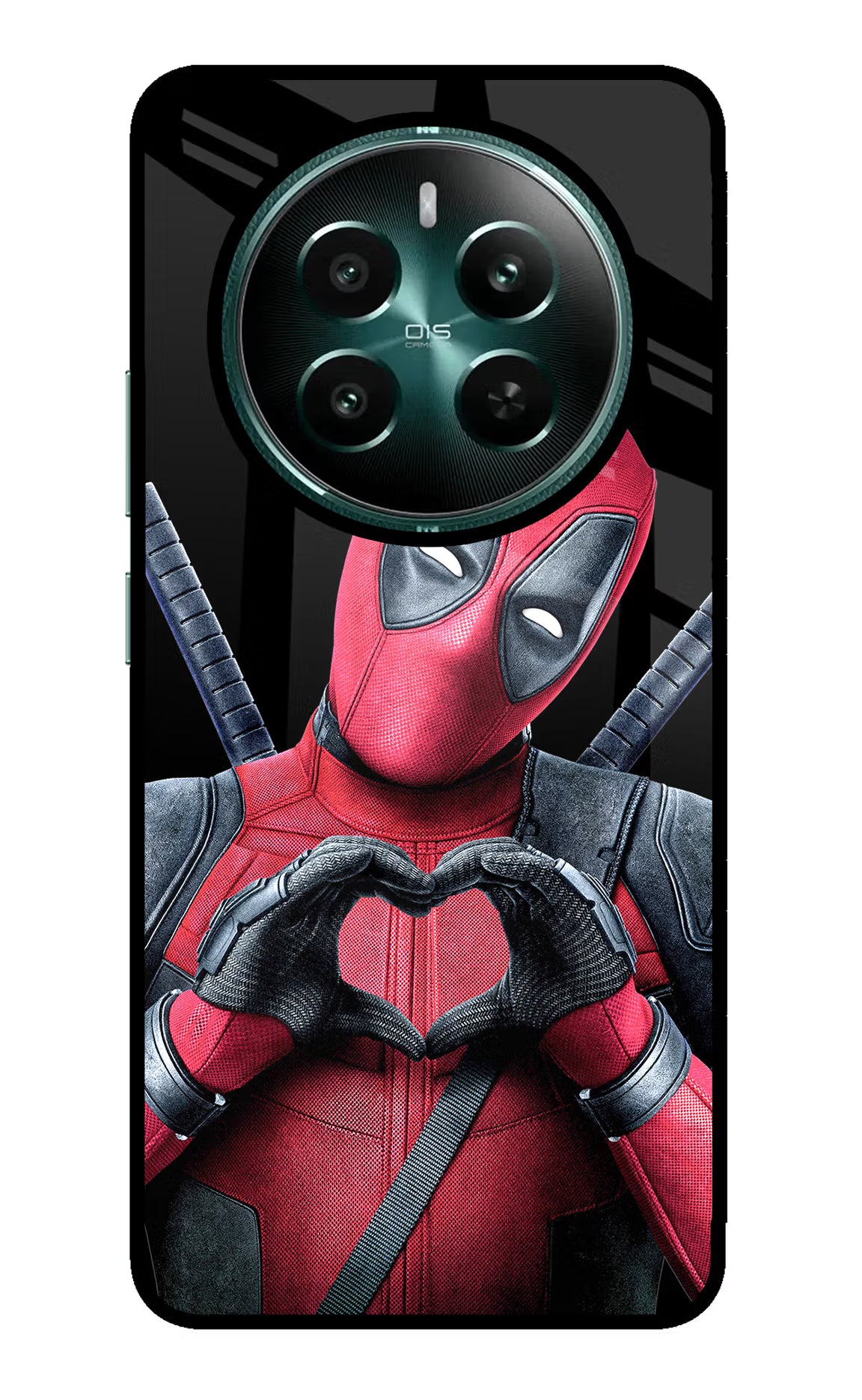 Deadpool Realme P1 5G Glass Case Back Cover by Casekaro