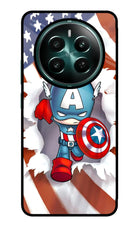 Captain America Realme P1 5G Glass Case
