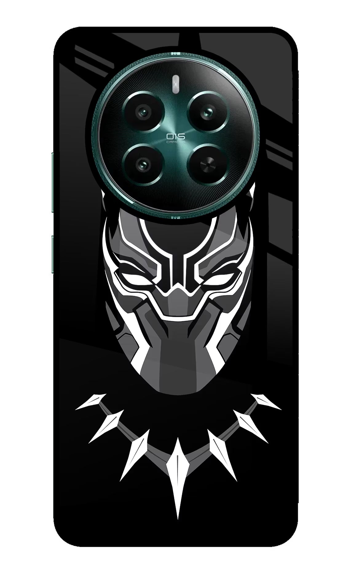 Black Panther Realme P1 5G Glass Case Back Cover by Casekaro
