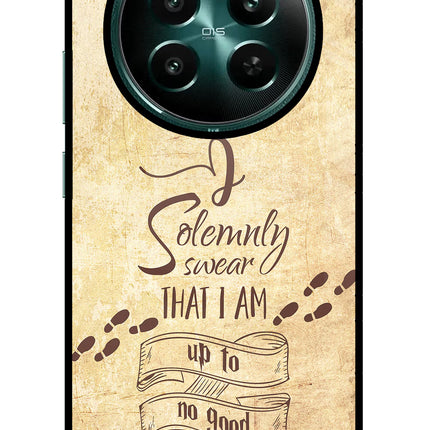 I Solemnly swear that i up to no good Realme P1 5G Glass Case