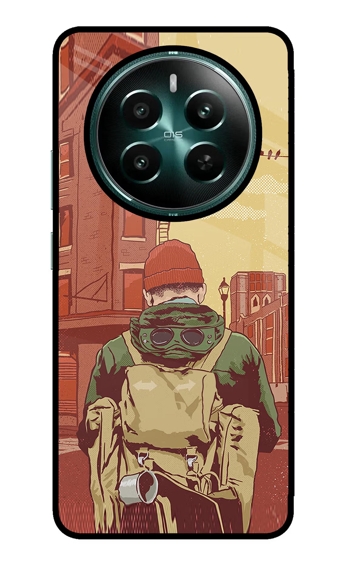 Adventurous Realme P1 5G Glass Case Back Cover by Casekaro