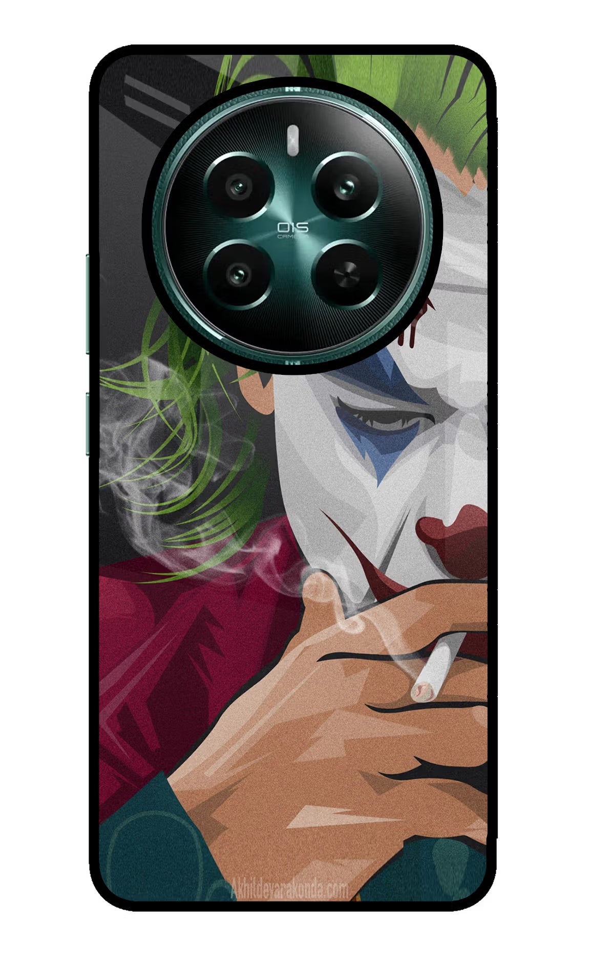 Joker Smoking Realme P1 5G Glass Case Back Cover by Casekaro