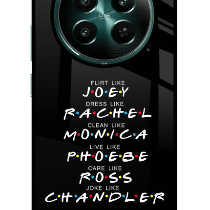 FRIENDS Character Realme P1 5G Glass Case