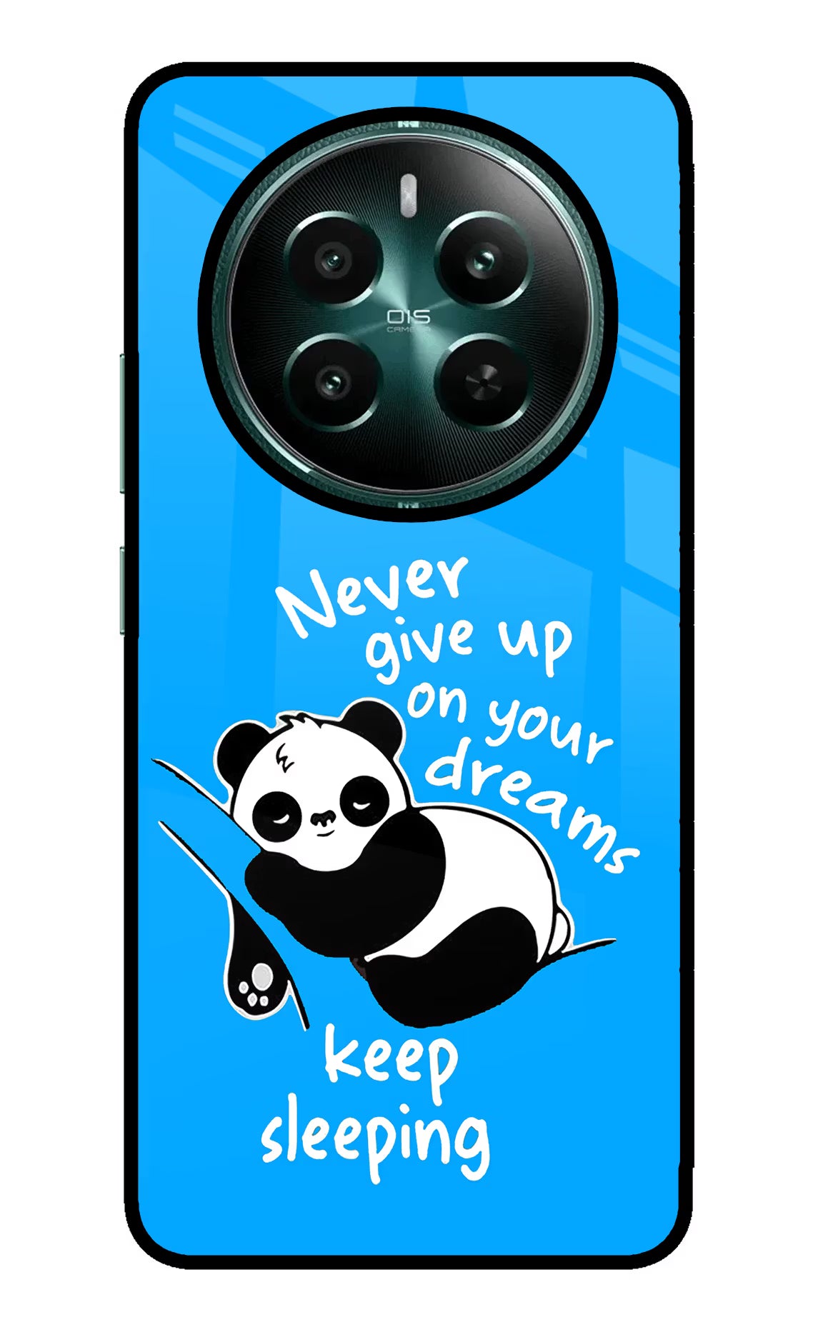 Keep Sleeping Realme P1 5G Glass Case Back Cover by Casekaro