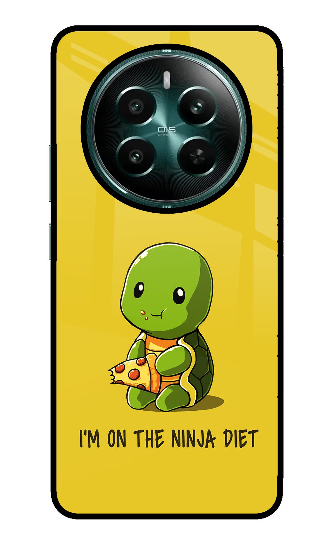 I'm on Ninja Diet Realme P1 5G Glass Case Back Cover by Casekaro