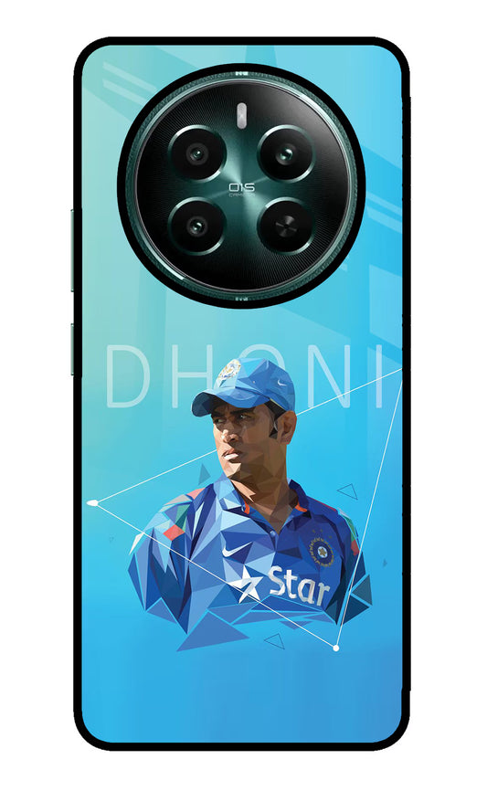 Dhoni Artwork Realme P1 5G Glass Case