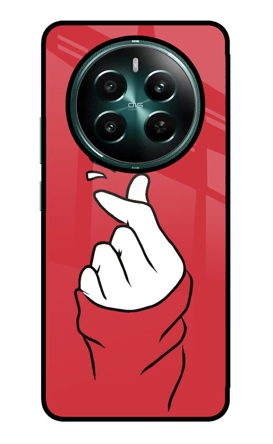 Korean Love Sign Realme P1 5G Glass Case