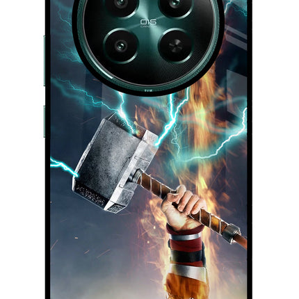 Thor Hammer Mjolnir Realme P1 5G Glass Case