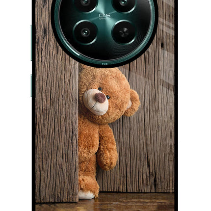 Teddy Wooden Realme P1 5G Glass Case