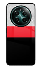 Tri Color Pattern Realme P1 5G Glass Case