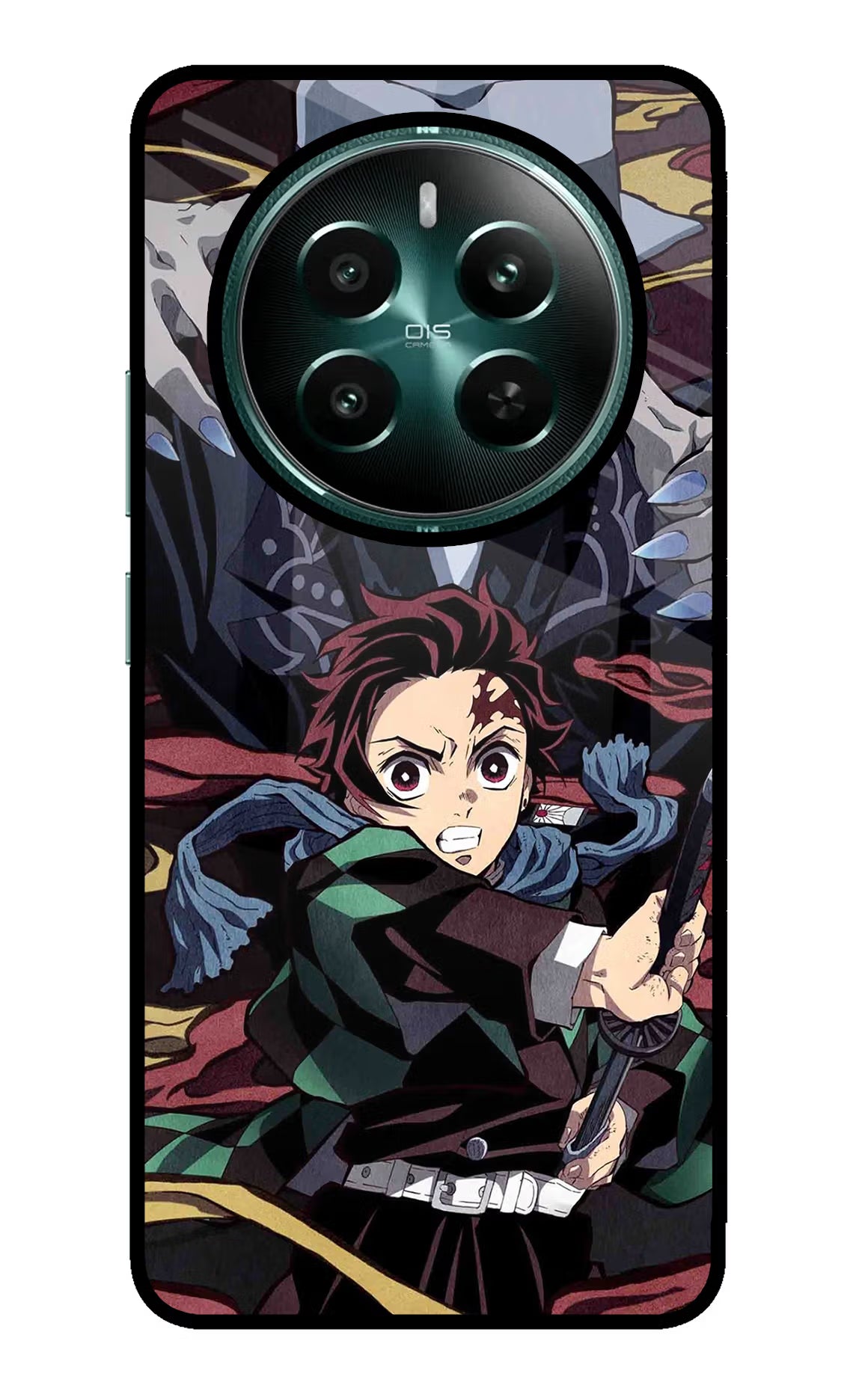 Demon Slayer Realme P1 5G Glass Case Back Cover by Casekaro
