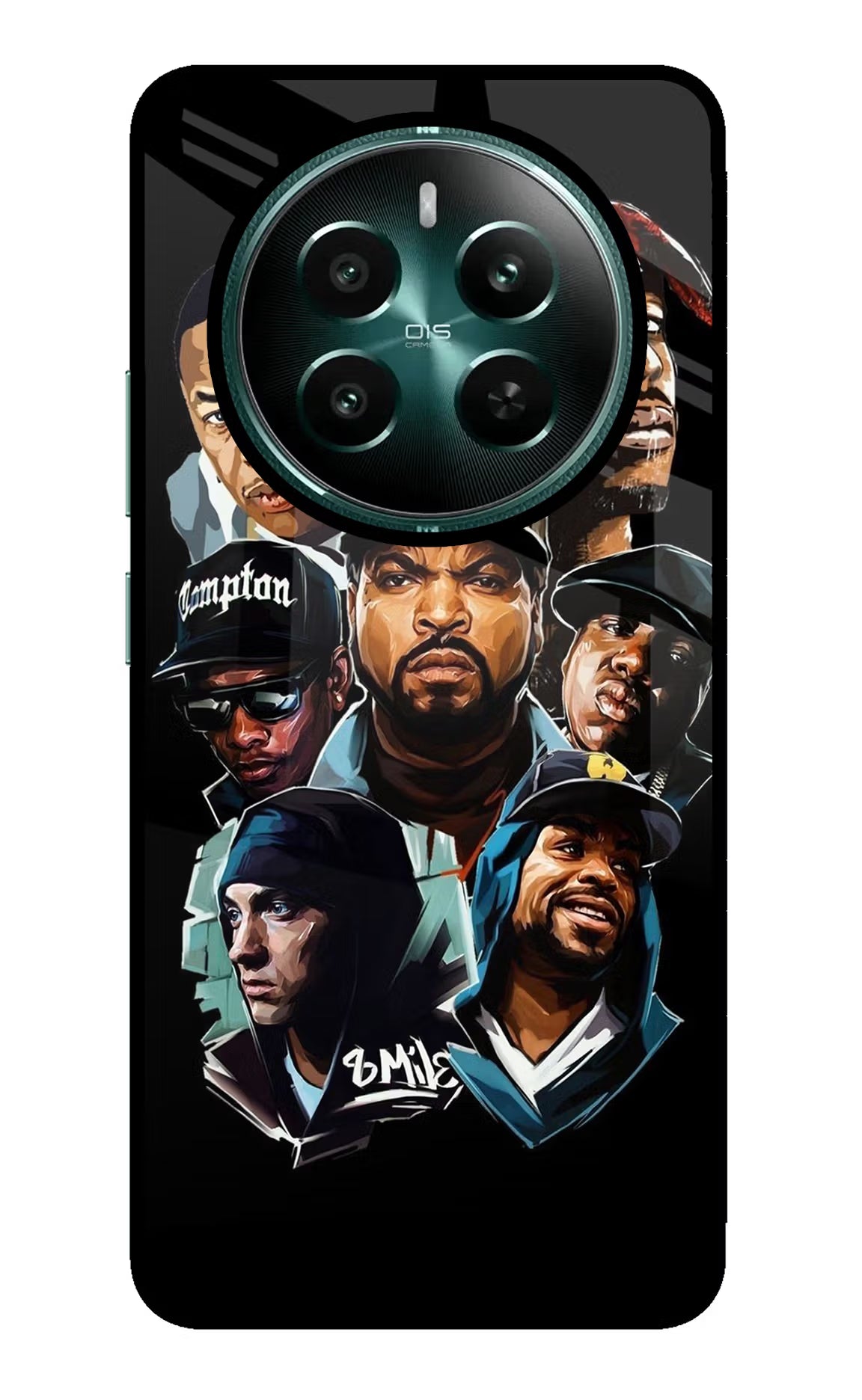 Rappers Realme P1 5G Glass Case Back Cover by Casekaro