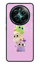 Cute Little Birds Realme P1 5G Glass Case