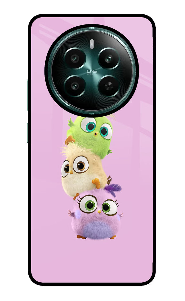 Cute Little Birds Realme P1 5G Glass Case