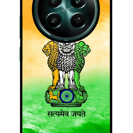 Satyamev Jayate Flag Realme P1 5G Glass Case