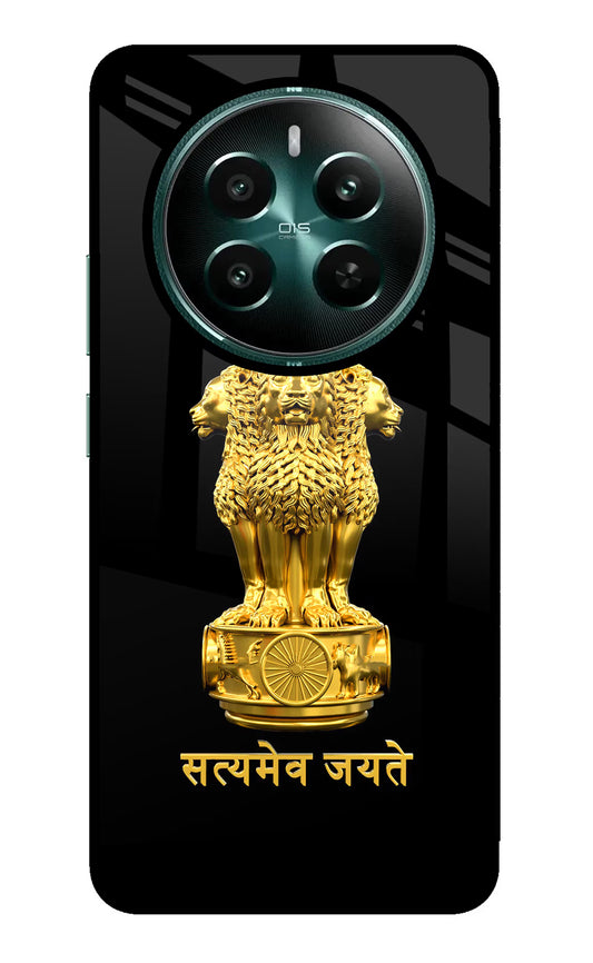 Satyamev Jayate Golden Realme P1 5G Glass Case