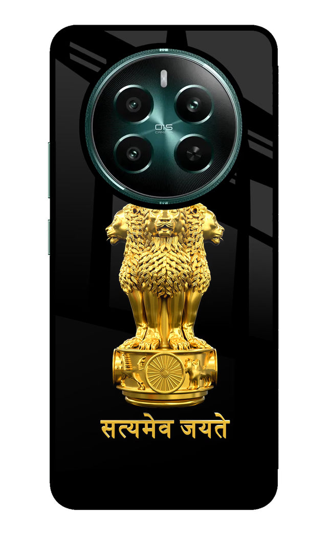 Satyamev Jayate Golden Realme P1 5G Glass Case