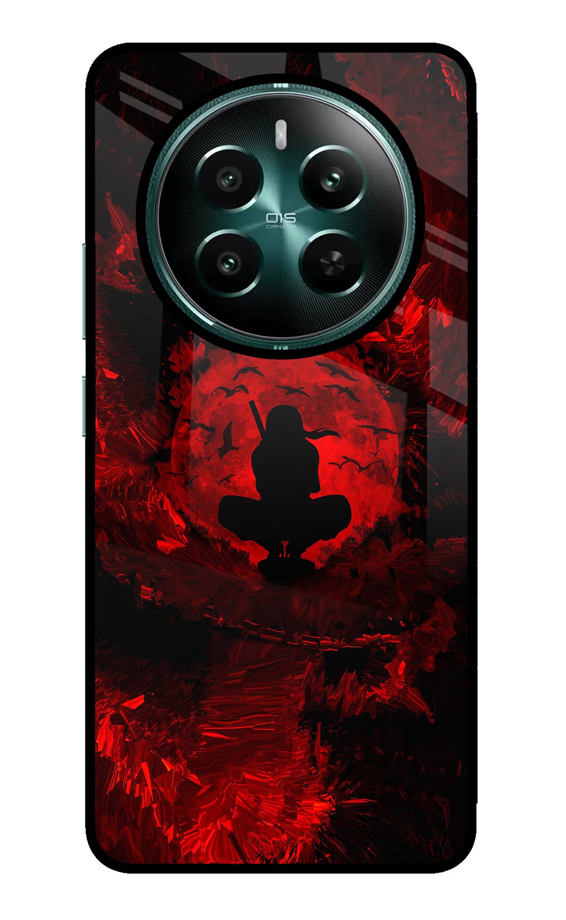 Itachi Uchiha Realme P1 5G Glass Case Back Cover by Casekaro