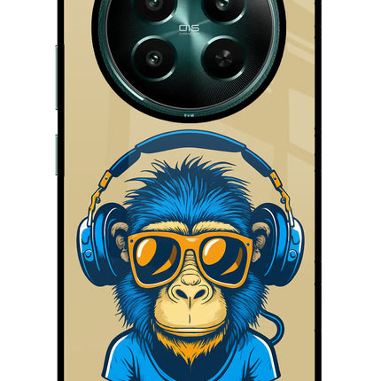 Monkey Headphone Realme P1 5G Glass Case