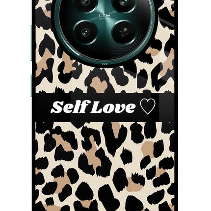 Leopard Print Self Love Realme P1 5G Glass Case