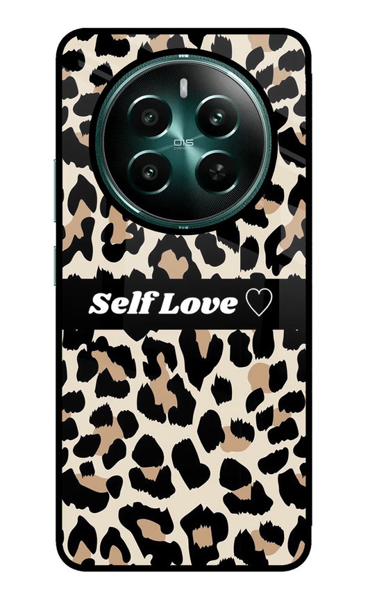Leopard Print Self Love Realme P1 5G Glass Case