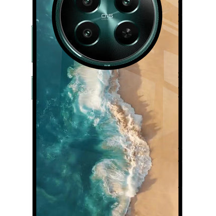 Ocean Beach Realme P1 5G Glass Case