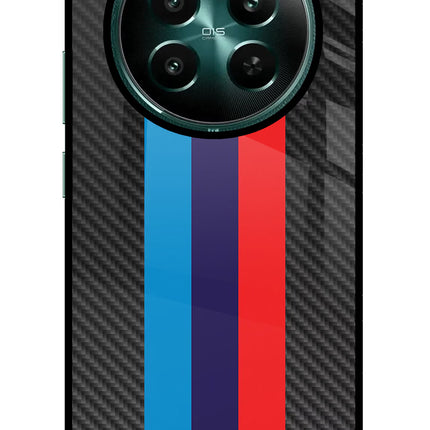 BMW Stripes Pattern Realme P1 5G Glass Case