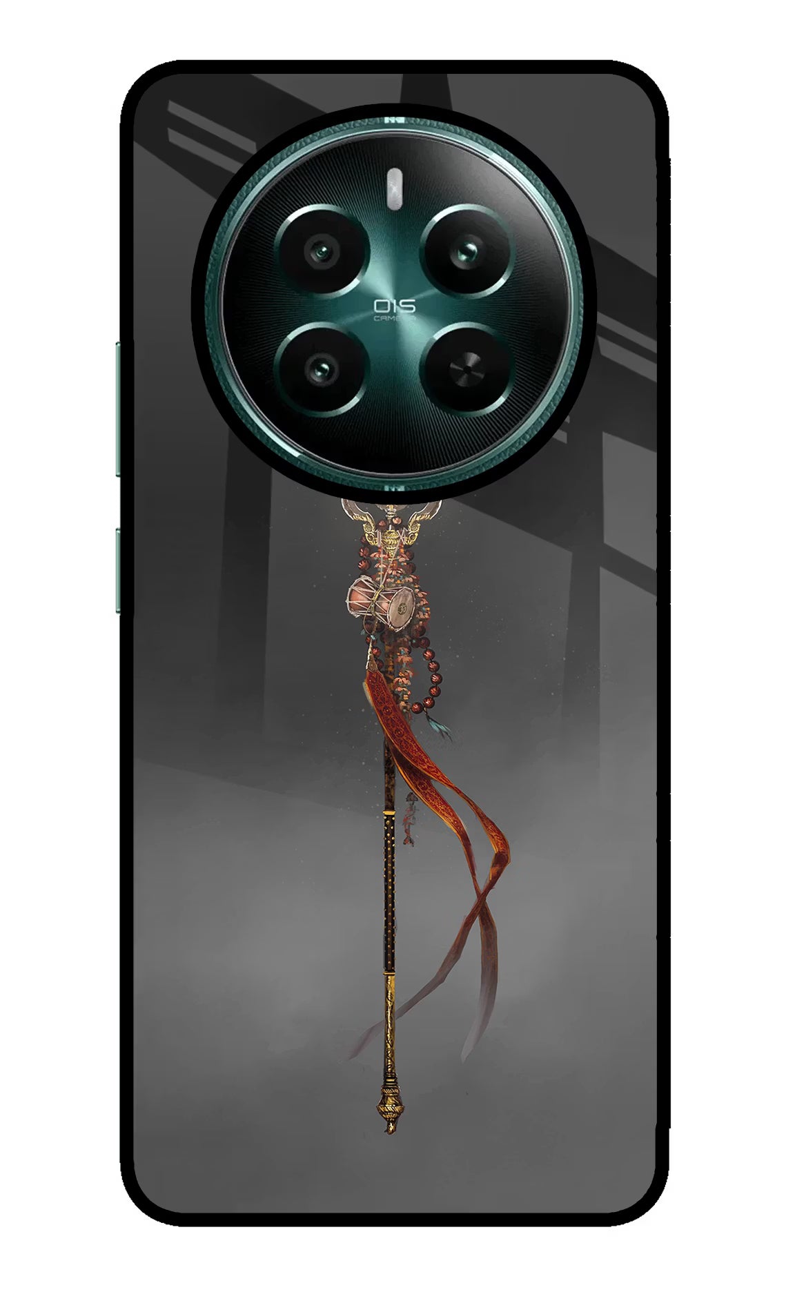 Shiv Trishul Realme P1 5G Glass Case Back Cover by Casekaro