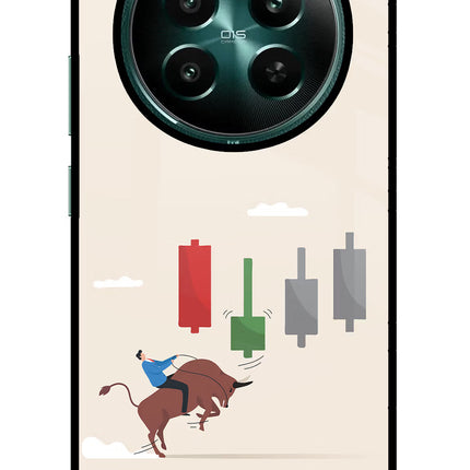 Bull Trading Momentum Realme P1 5G Glass Case