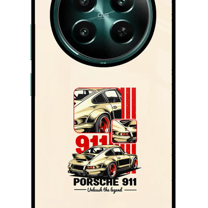 Classic Porsche 911 Realme P1 5G Glass Case