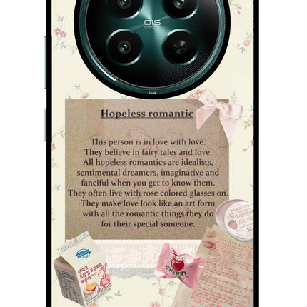 Hopeless Romantic Realme P1 5G Glass Case
