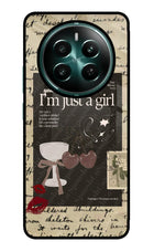 I am just a girl Realme P1 5G Glass Case