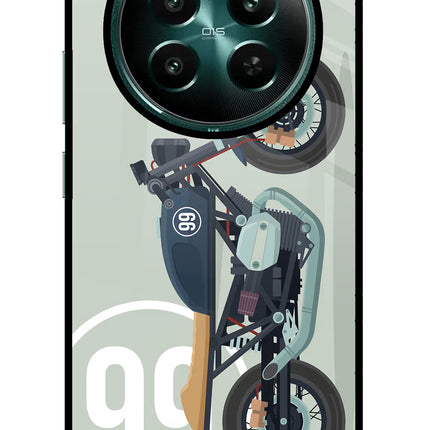 Classic Cafe Racer 99 Realme P1 5G Glass Case