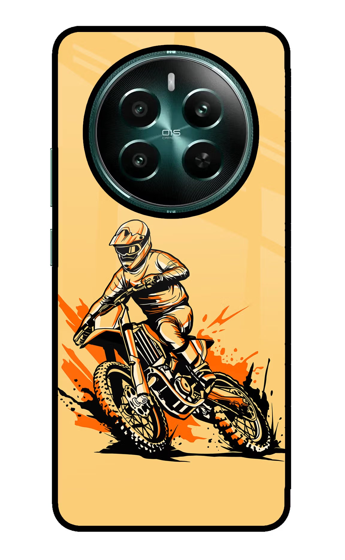 Off-Road Fury Realme P1 5G Glass Case Back Cover by Casekaro