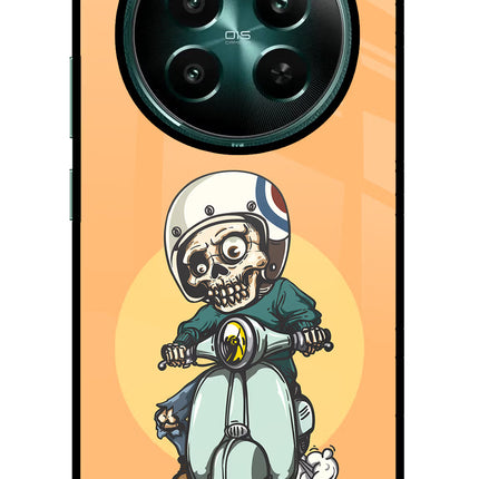 Undead Biker Realme P1 5G Glass Case