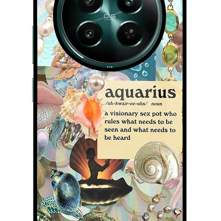 Aquarius Zodiac Realme P1 5G Glass Case